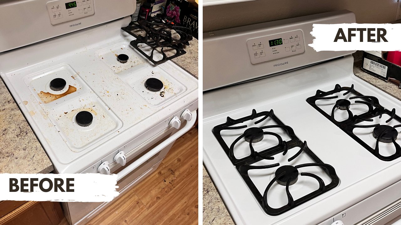 Carpet cleaning before and after